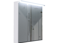 Зеркало-шкаф (75х82)  1Marka Соната 75  Ц0000007616