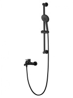 Смеситель для ванны с душевым гарнитуром WONZON & WOGHAND ALFA, черный матовый WW-AE3205-MB