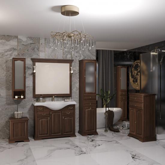 Тумба под раковину Opadiris Риспекто 100 Z0000001784 орех антикварный (без раковины)