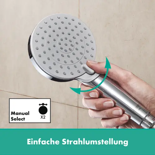 Душевой гарнитур Hansgrohe Vernis Blend Vario EcoSmart 26279000, хром