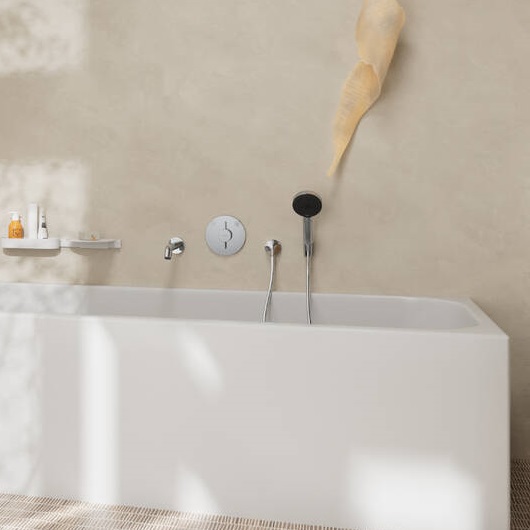 Подключение для душевого шланга Hansgrohe FixFit 26453000 хром