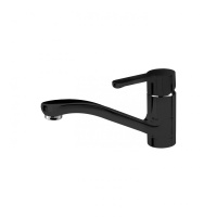 Смеситель для кухни Bravat Stream, черный F73783BC-2