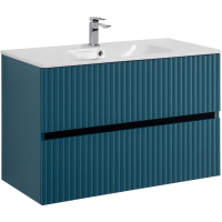 База под раковину Art&Max Torino AM-TORINO-900-2C-SO-AQ-P Аквамарин