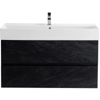 Тумба под раковину Cezares MOLVENO 46-100-2C-SO-NR Nero