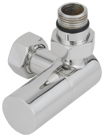 Вентиль 3D правый Сунержа (цилиндр) G 1/2" НР х G 3/4" НГ Темный Титан Муар 15-1403-1234