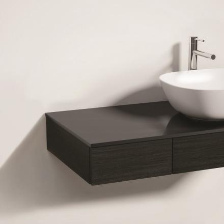 Столешница стеклянная 120 см Vitra Origin 65732, черный