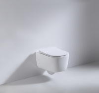 Подвесной безободковый унитаз с сиденьем микролифт beWash Schutz BKWHR002510