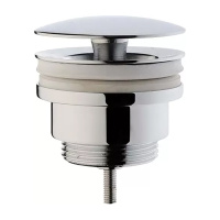 Донный клапан для раковин (не нажимной) Vitra Syphon A45148, хром 