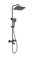 Душевая система с термостатом WONZON & WOGHAND STAY 2, черный матовый WW-B3016-T1-MB Душевая система с термостатом WONZON & WOGHAND STAY 2, черный матовый WW-B3016-T1-MB