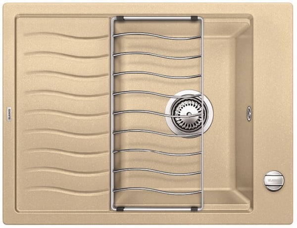 Мойка кухонная Blanco ELON 45S SILGRANIT PuraDur (шампань), 524820