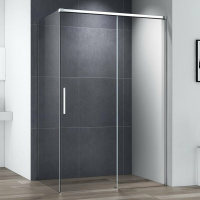 Душевой уголок (160х80) CEZARES DUET SOFT-M DUET SOFT-M-AH-1-160/80-C-Cr