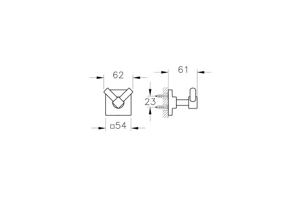 Крючок Vitra Root A4480136