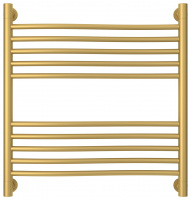 Полотенцесушитель Водяной Сунержа Флюид + (60х60) Матовое Золото 032-0222-6060