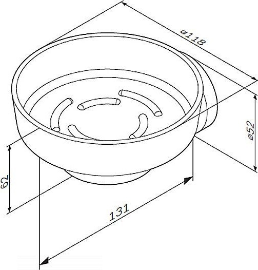 Мыльница Am.Pm Bliss A5534264