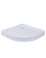 Акриловый поддон для душа (98х98) Agger A01-100TCR/T белый