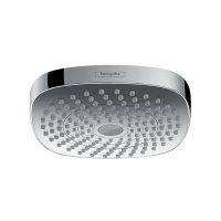 Верхний душ Hansgrohe Croma Select E 180 2jet EcoSmart 26528400 белый/хром