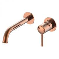 Смеситель для раковины встраиваемый WONZON & WOGHAND TOR, розовое золото WW-88869073-RG Смеситель для раковины встраиваемый WONZON & WOGHAND TOR, розовое золото WW-88869073-RG
