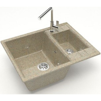 Кухонная мойка Marrbaxx Жаклин Z190 Z190Q005 песочный