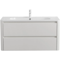 Тумба под раковину Cezares RELAX-1000-2C-SO-BL Bianco Lucido