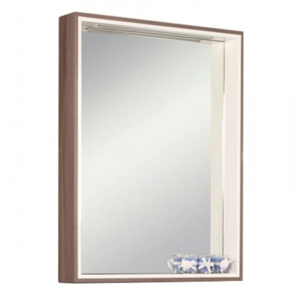 Зеркальный шкаф Акватон Фабиа 65 (белый/ясень) 1A159702FBAE0