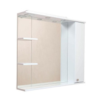 Зеркало-шкаф c подсветкой Onika Эльбрус 100 (100x85) 210004