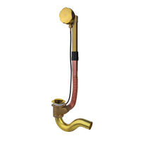 Слив перелив для ванны полуавтомат Timo 8003 gold