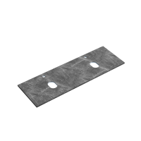 Столешница для ванной комнаты  SANCOS Black Sky 1400х460 c отверстием под смеситель, TT140A1X