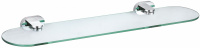Стеклянная полка для ванной WONZON & WOGHAND FIRST, хром WW-8427