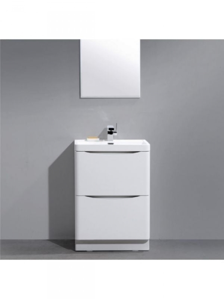 База под раковину напольная BelBagno ANCONA-N-600-2C-PIA-BL Bianco Lucido