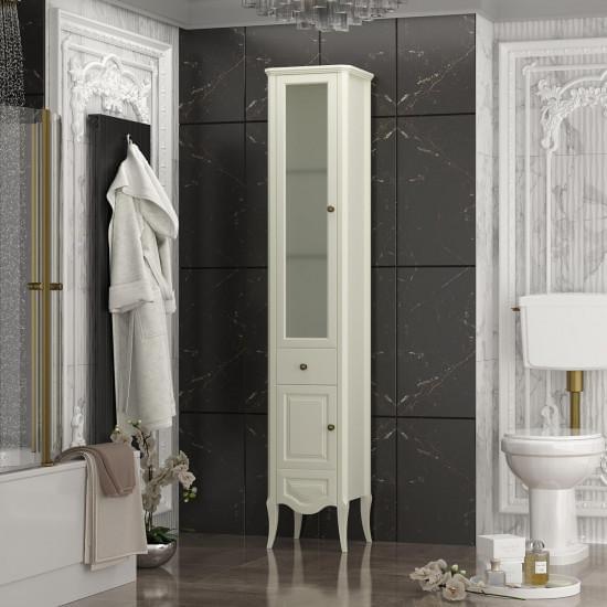 Пенал Opadiris Брунелла, цвет слоновая кость, левый 00-00004351