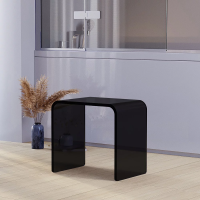 Стульчик для ванной Veconi ST-AC-1TB черный