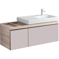 Тумба под раковинус двумя выдвижными ящиками и полкой Geberit Citterio 500.568.JI.1