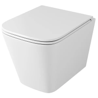 Унитаз подвесной безободковый OWL Vatter Ruta-H mini с сиденьем DP микролифт (Slim) OWLT190403S