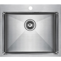 Кухонная мойка Paulmark Isar PM805951-BS брашированная нерж. сталь