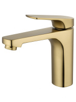 Смеситель для раковины WONZON & WOGHAND, брашированное золото WW-A40492-BG Смеситель для раковины WONZON & WOGHAND, брашированное золото WW-A40492-BG