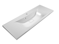 Раковина из искусственного мрамора (120х44,5) BelBagno BB1200/450-LV-MR-PR Раковина из искусственного мрамора (120х44,5) BelBagno BB1200/450-LV-MR-PR