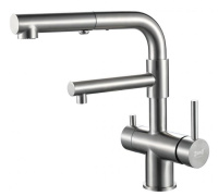Смеситель для кухни (под фильтр) ZORG SZR-3216 INOX