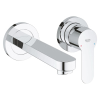 Смеситель для раковины на два отверстия Grohe BauEdge 20474 000 (20474000) хром