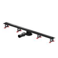 Душевой лоток с щелевой вставкой 100 см Am.Pm MasterFlow W01SC-S11-100-05BM черный матовый