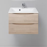 База под раковину подвесная BelBagno MARINO-650-2C-SO-RG-P Rovere Grigio