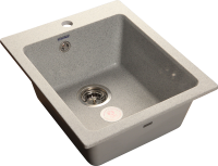 Кухонная мойка GranFest Practik 505, P-505 серый