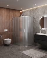 Душевой уголок (100х80) CEZARES MOLVENO MOLVENO-RH-2-100/80-P-Cr