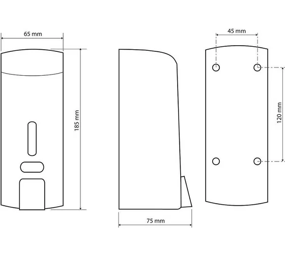 Дозатор жидкого мыла Bemeta Hotel 121209140