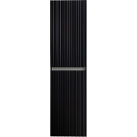 Пенал подвесной Art&Max Elegant AM-ELEGANT-1500-2А-SO-NM-LED черный матовый