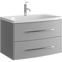 Тумба без раковины 80 см Aqwella Neringa NER0108ST серый туман матовый
