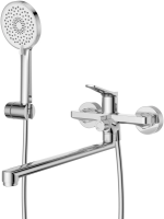 Смеситель для ванны BelBagno Unique UNIQUE-VASM-L-CRM Смеситель для ванны BelBagno Unique UNIQUE-VASM-L-CRM