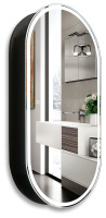 Зеркало-шкаф (50х100) Silver Mirrors Soho-BLACK LED-00002613