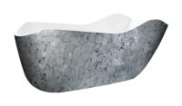 Акриловая ванна (172х79) Lagard TEONA Treasure Silver lgd-tna-ts
