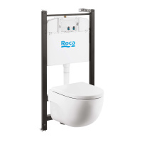Комплект унитаз с инсталляцией Roca Meridian-N Compact 893104990 (без кнопки)