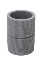 Стакан для зубных щеток FIXSEN NERO FX-240-3